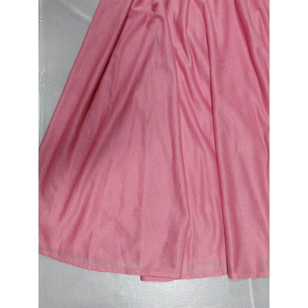 Vintage Union Made Lace Trimmed Dress Sz 9/10 - Picture 10 of 16